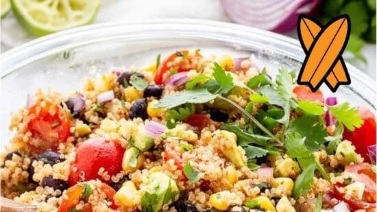 Ensalada de quinoa al estilo mexicano